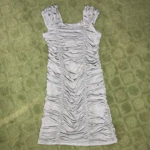 Sparkling Silver Dress